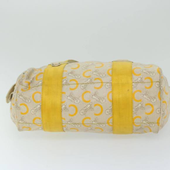 CELINE C Macadam Canvas Tote Bag Beige Auth 67827 - Picture 5 of 16